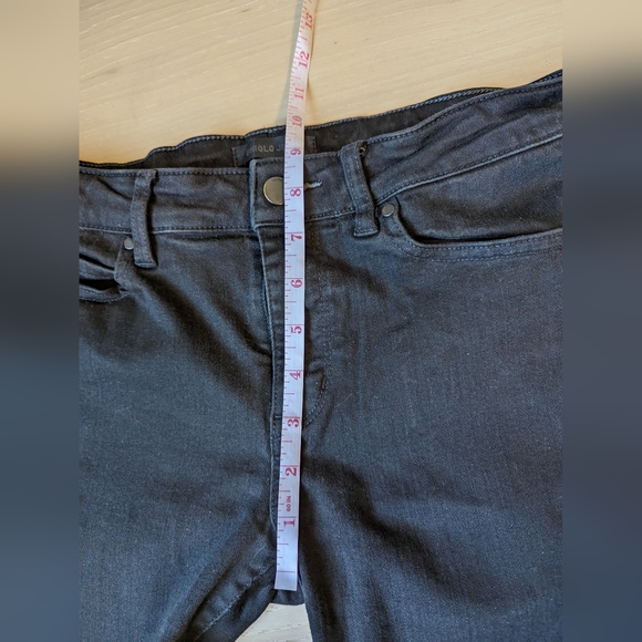 Uniqlo Black Skinny Jeans - Sz 28 - Picture 4 of 8